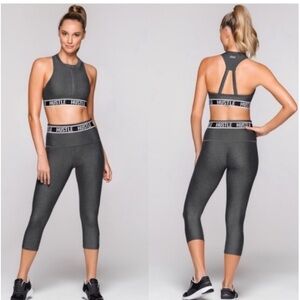 Set of Lorna Jane Unbreakable Hustle sports bra size XS and leggings Size S